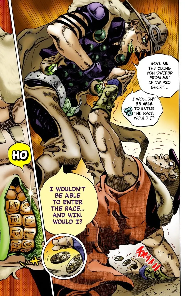 JoJo's Bizarre Adventure Steel Ball Run Colored Manga β Chapter 1 β Page 45