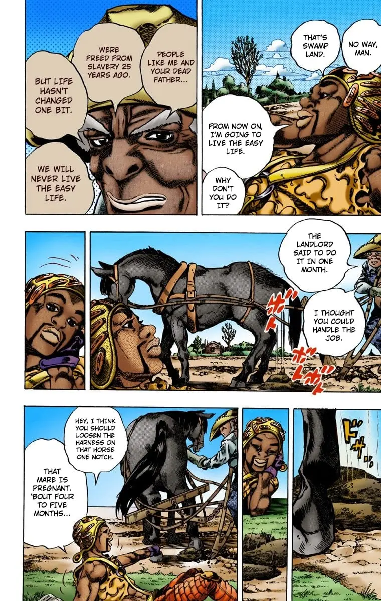 JoJo's Bizarre Adventure Steel Ball Run Colored Manga β Chapter 2 β Page 6