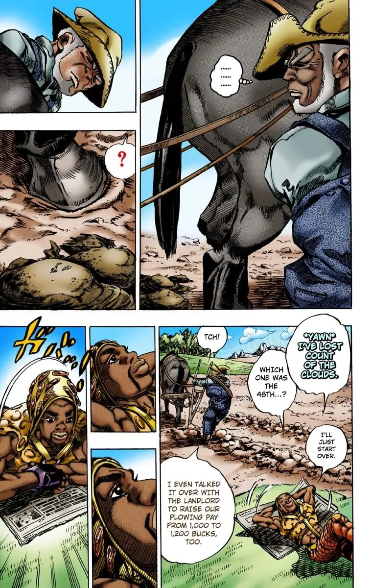 JoJo's Bizarre Adventure Steel Ball Run Colored Manga β Chapter 2 β Page 7