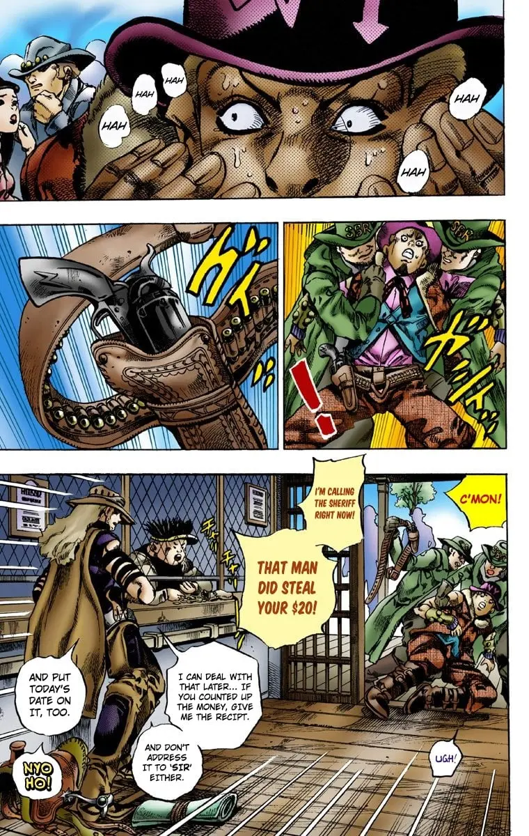JoJo's Bizarre Adventure Steel Ball Run Colored Manga β Chapter 2 β Page 11