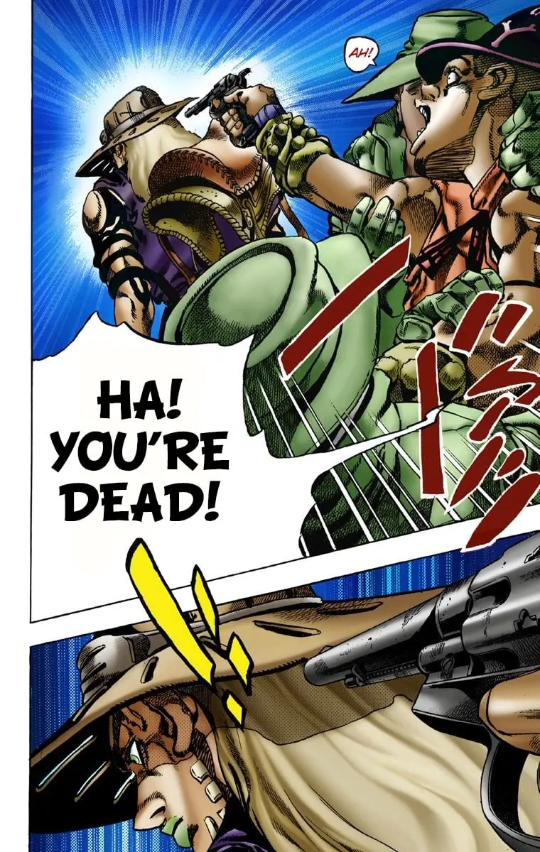 JoJo's Bizarre Adventure Steel Ball Run Colored Manga β Chapter 2 β Page 13