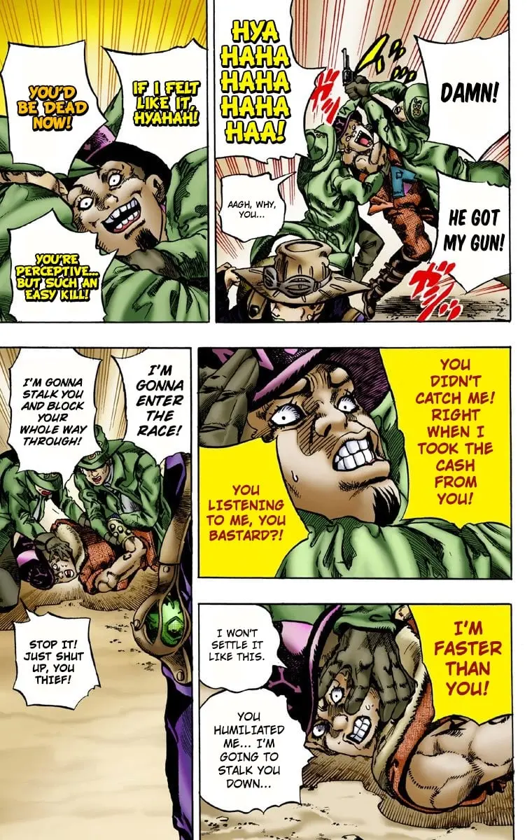 JoJo's Bizarre Adventure Steel Ball Run Colored Manga β Chapter 2 β Page 14