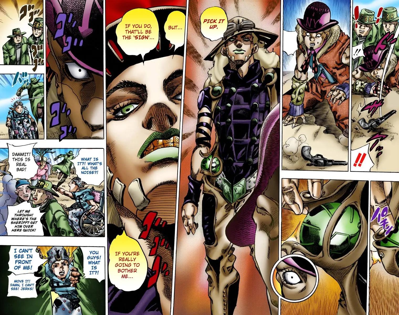 JoJo's Bizarre Adventure Steel Ball Run Colored Manga β Chapter 2 β Page 17