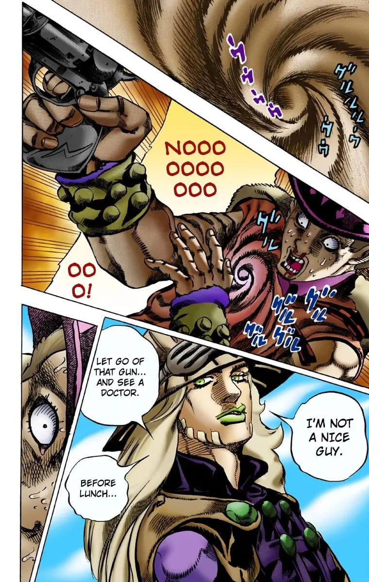 JoJo's Bizarre Adventure Steel Ball Run Colored Manga β Chapter 2 β Page 23