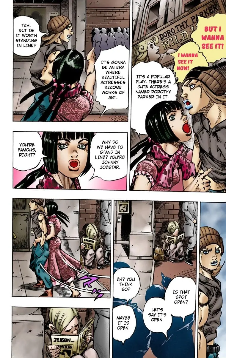 JoJo's Bizarre Adventure Steel Ball Run Colored Manga β Chapter 3 β Page 7