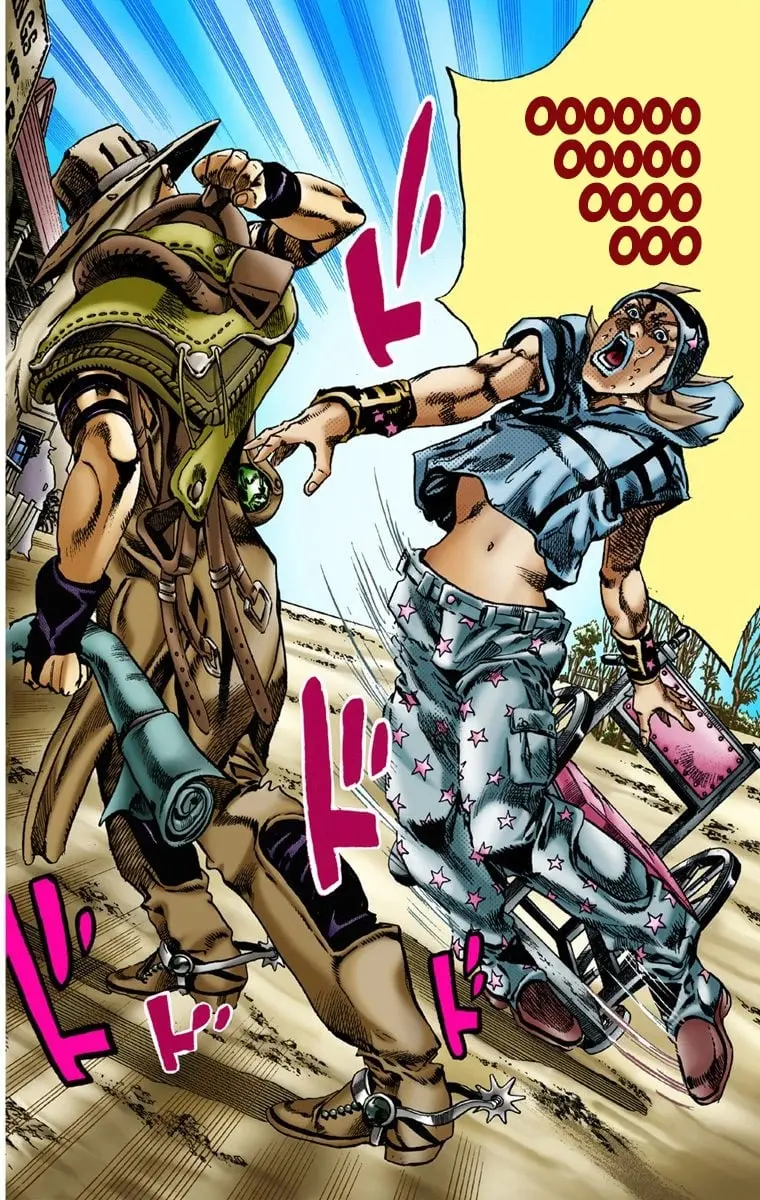 JoJo's Bizarre Adventure Steel Ball Run Colored Manga β Chapter 3 β Page 19