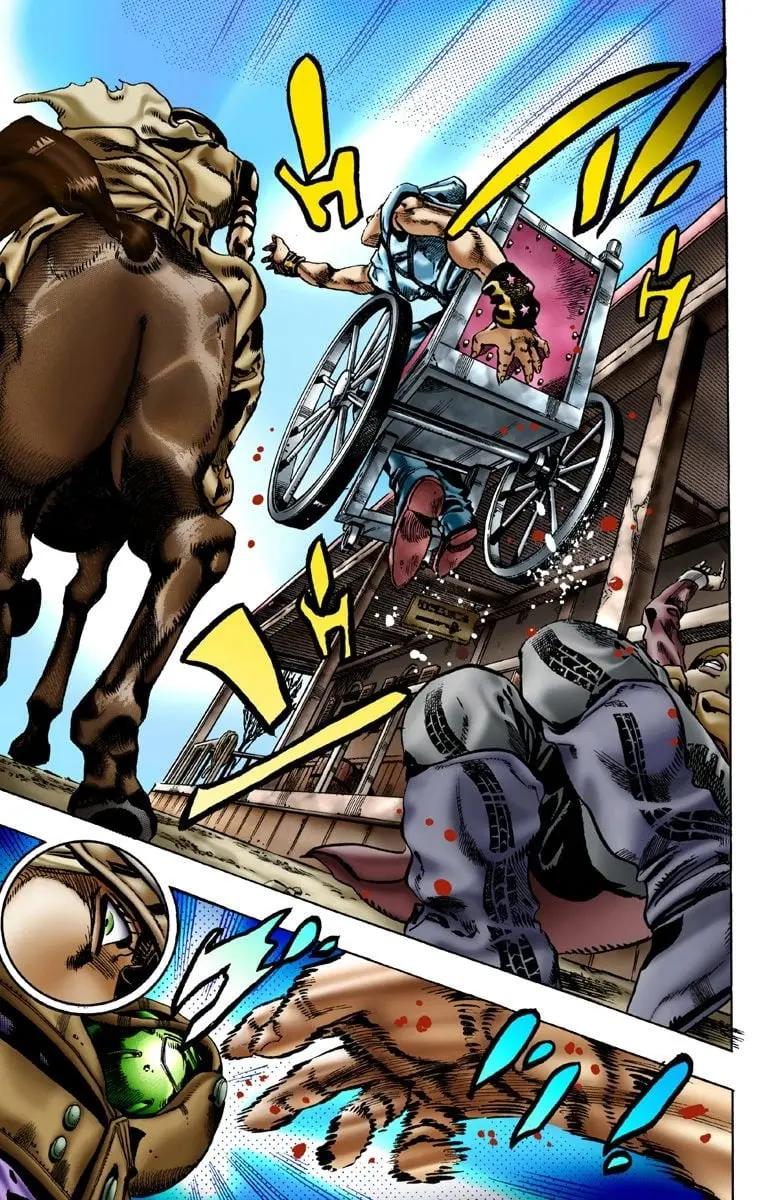 JoJo's Bizarre Adventure Steel Ball Run Colored Manga β Chapter 3 β Page 27