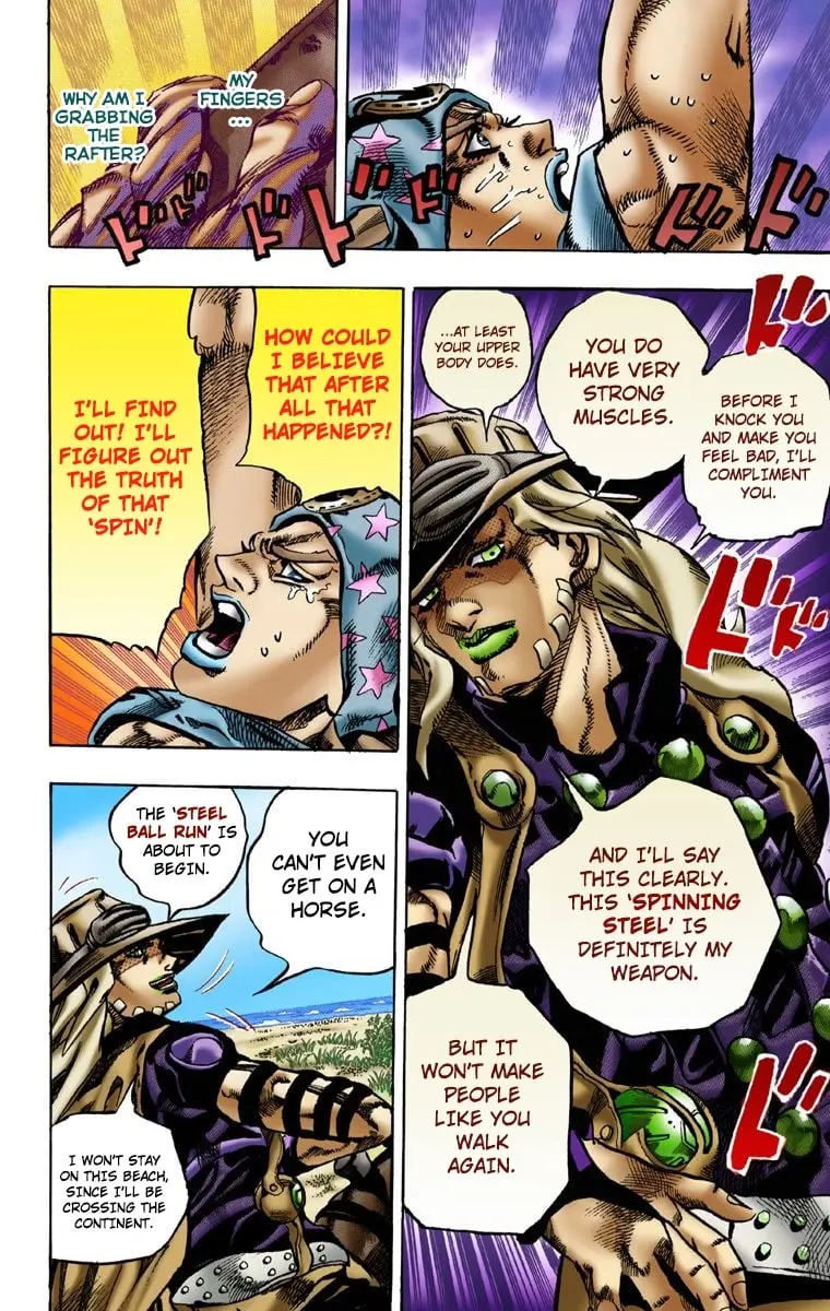 JoJo's Bizarre Adventure Steel Ball Run Colored Manga β Chapter 3 β Page 30