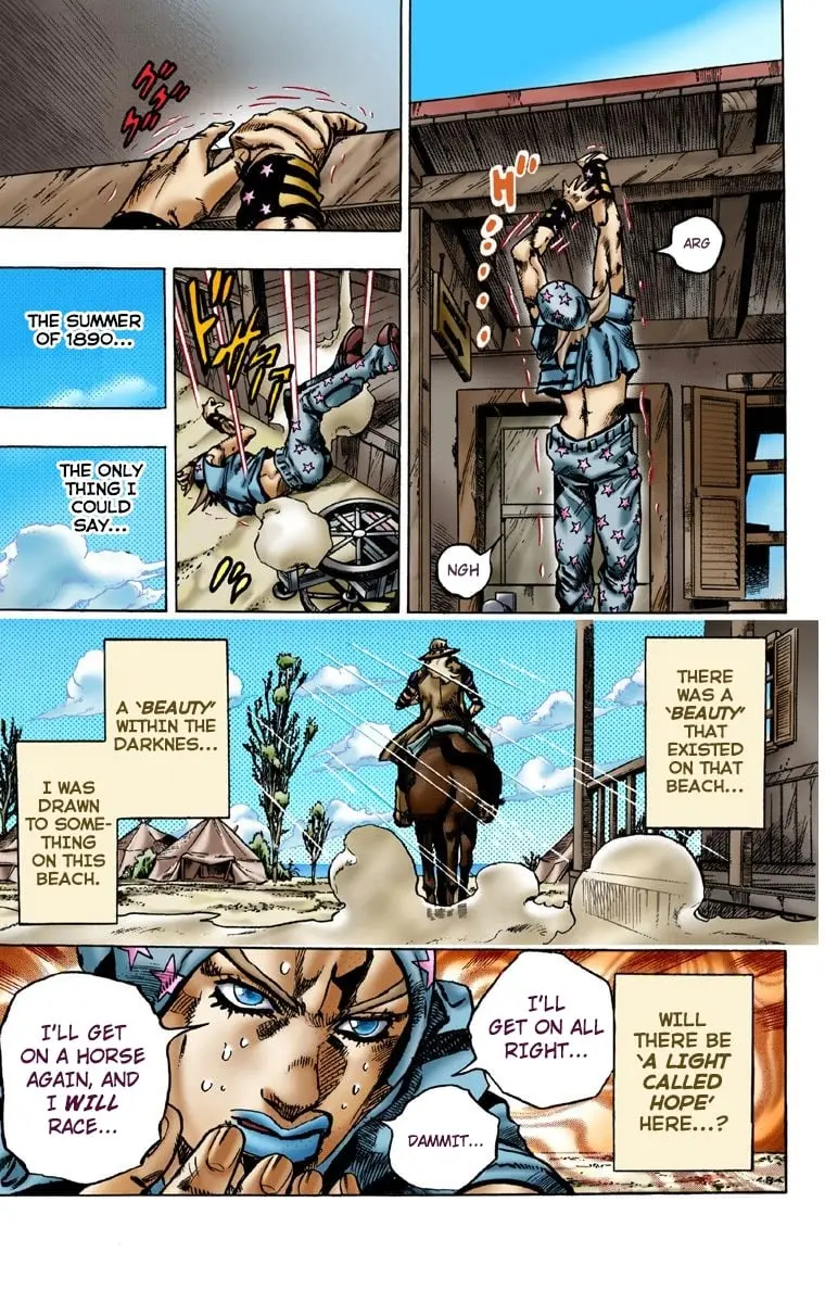 JoJo's Bizarre Adventure Steel Ball Run Colored Manga β Chapter 3 β Page 31