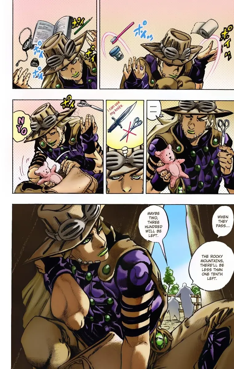 JoJo's Bizarre Adventure Steel Ball Run Colored Manga β Chapter 4 β Page 3
