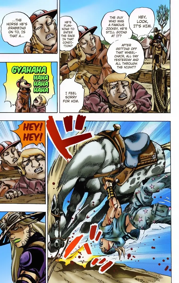 JoJo's Bizarre Adventure Steel Ball Run Colored Manga β Chapter 4 β Page 6