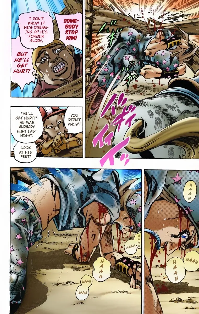 JoJo's Bizarre Adventure Steel Ball Run Colored Manga β Chapter 4 β Page 7