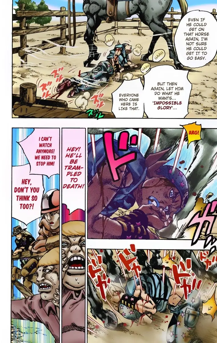 JoJo's Bizarre Adventure Steel Ball Run Colored Manga β Chapter 4 β Page 9