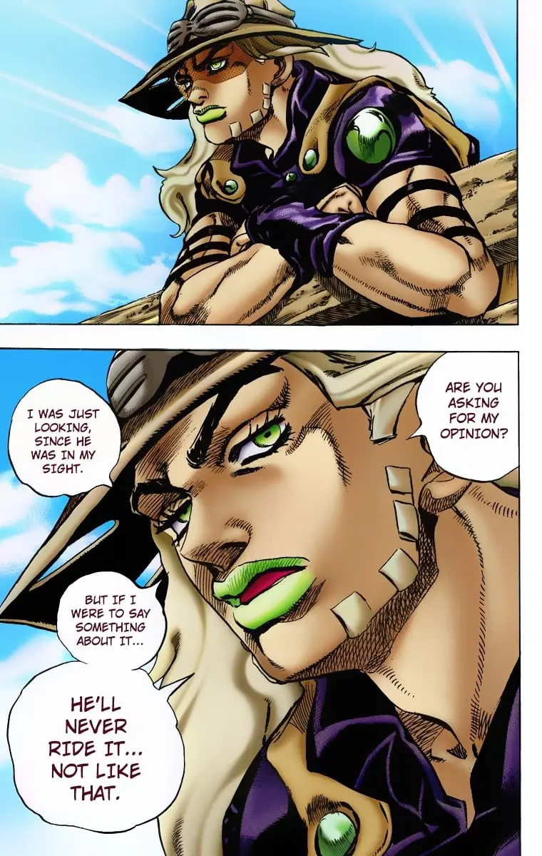 JoJo's Bizarre Adventure Steel Ball Run Colored Manga β Chapter 4 β Page 10