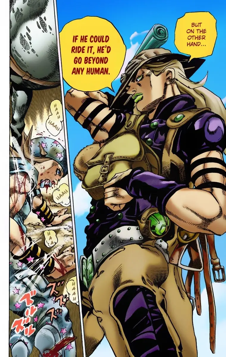 JoJo's Bizarre Adventure Steel Ball Run Colored Manga β Chapter 4 β Page 11