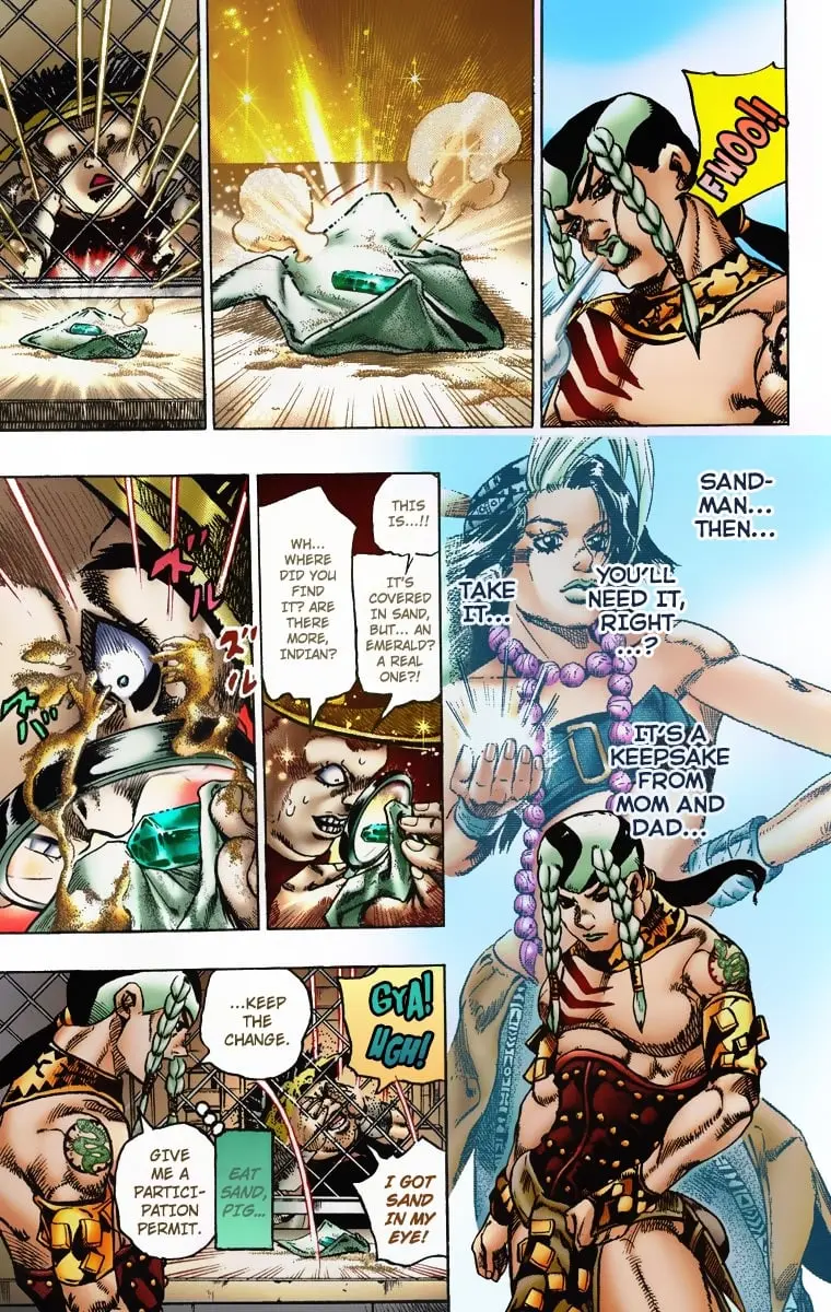 JoJo's Bizarre Adventure Steel Ball Run Colored Manga β Chapter 4 β Page 14