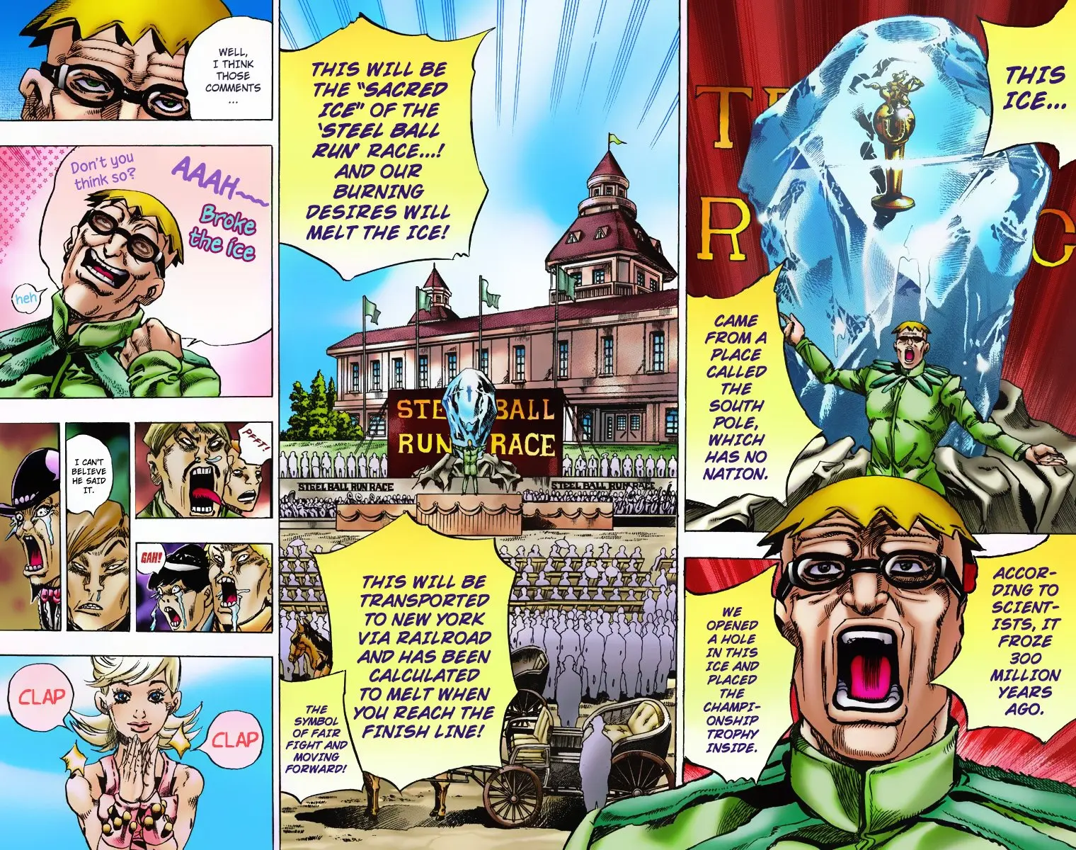 JoJo's Bizarre Adventure Steel Ball Run Colored Manga β Chapter 4 β Page 18