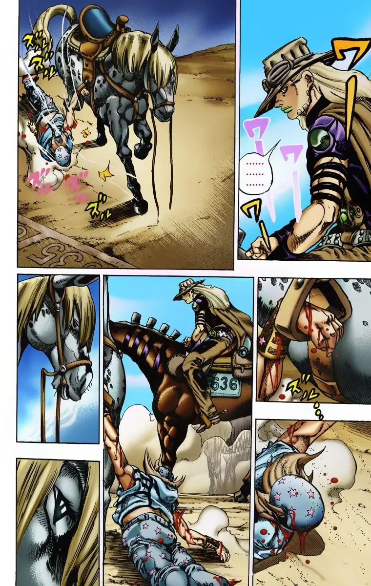 JoJo's Bizarre Adventure Steel Ball Run Colored Manga β Chapter 4 β Page 20