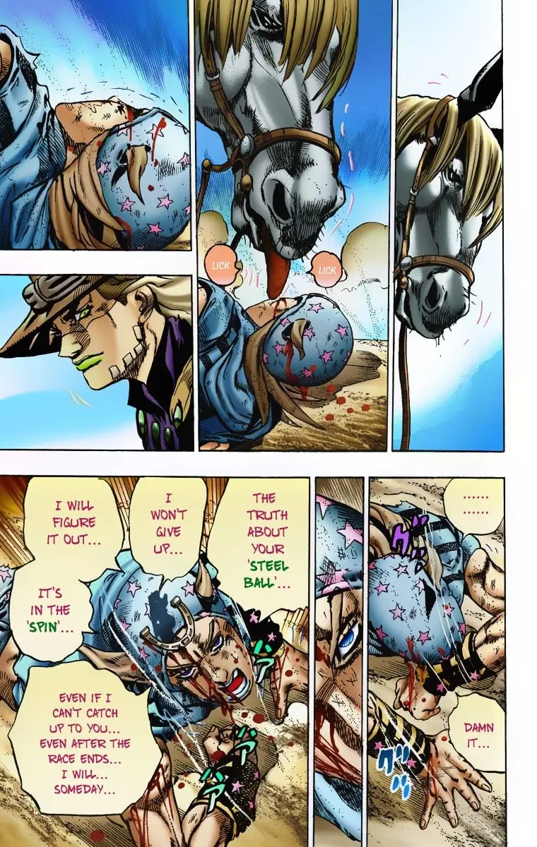 JoJo's Bizarre Adventure Steel Ball Run Colored Manga β Chapter 4 β Page 21