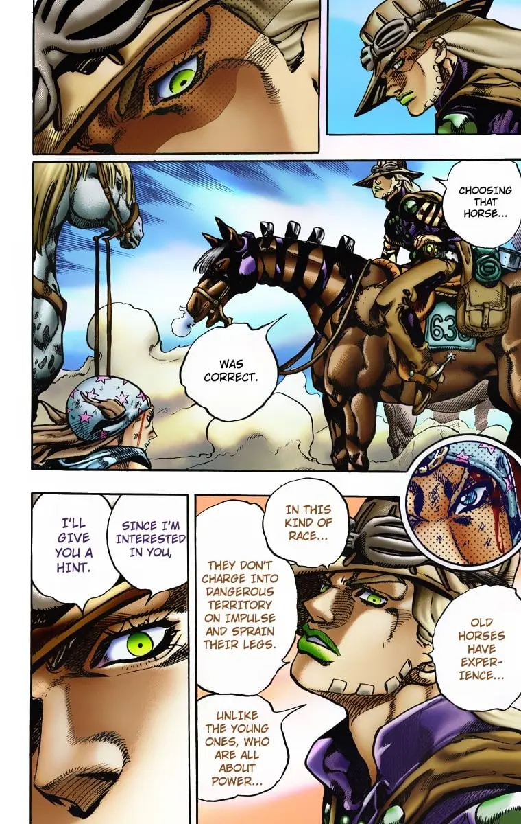 JoJo's Bizarre Adventure Steel Ball Run Colored Manga β Chapter 4 β Page 22