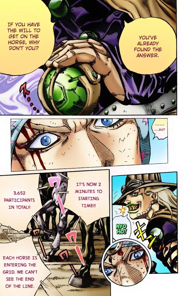 JoJo's Bizarre Adventure Steel Ball Run Colored Manga β Chapter 4 β Page 23