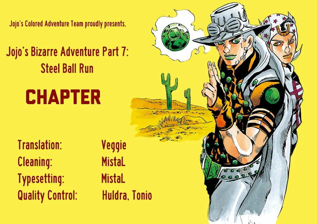 JoJo's Bizarre Adventure Steel Ball Run Colored Manga β Chapter 4 β Page 26