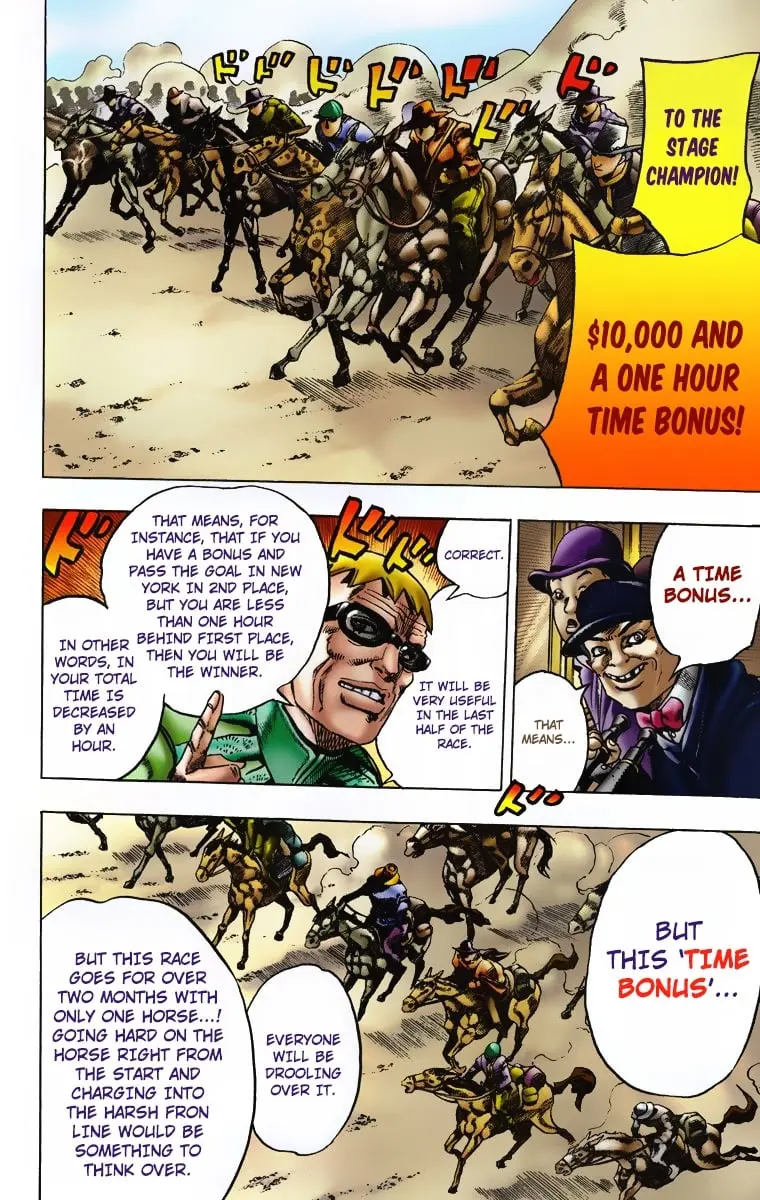 JoJo's Bizarre Adventure Steel Ball Run Colored Manga β Chapter 5 β Page 4