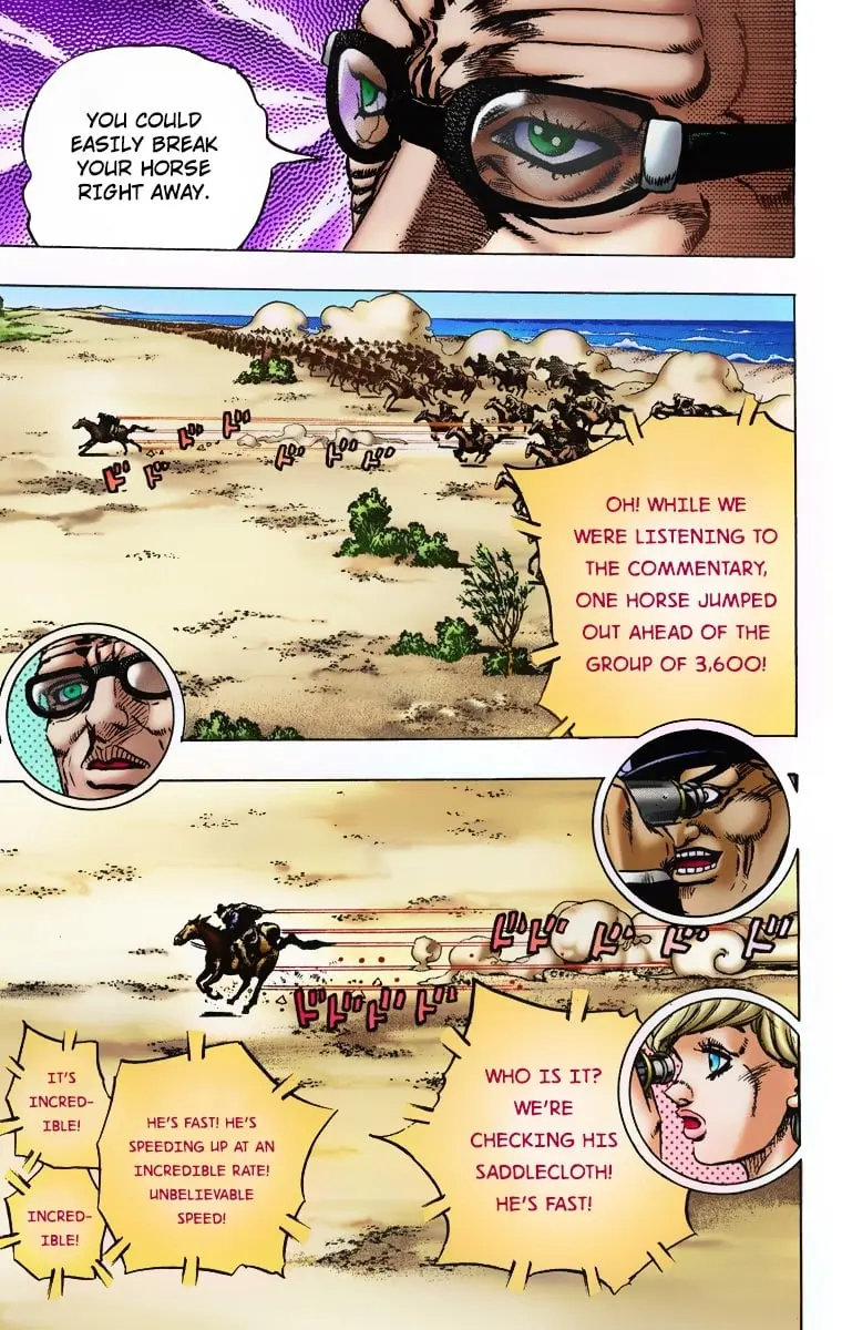 JoJo's Bizarre Adventure Steel Ball Run Colored Manga β Chapter 5 β Page 5
