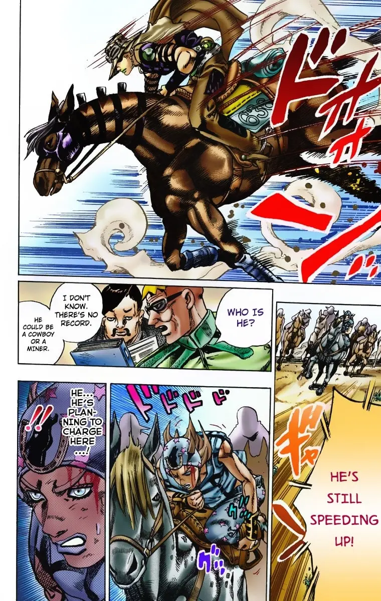 JoJo's Bizarre Adventure Steel Ball Run Colored Manga β Chapter 5 β Page 7