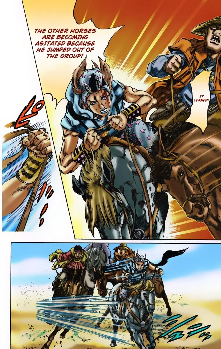 JoJo's Bizarre Adventure Steel Ball Run Colored Manga β Chapter 5 β Page 9