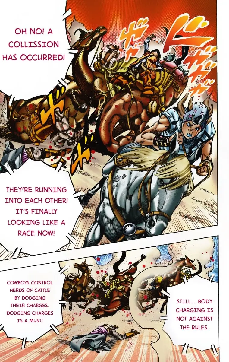 JoJo's Bizarre Adventure Steel Ball Run Colored Manga β Chapter 5 β Page 10