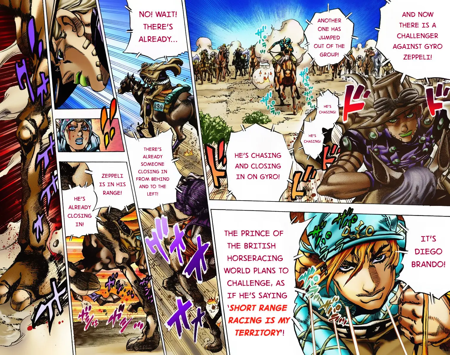 JoJo's Bizarre Adventure Steel Ball Run Colored Manga β Chapter 5 β Page 11