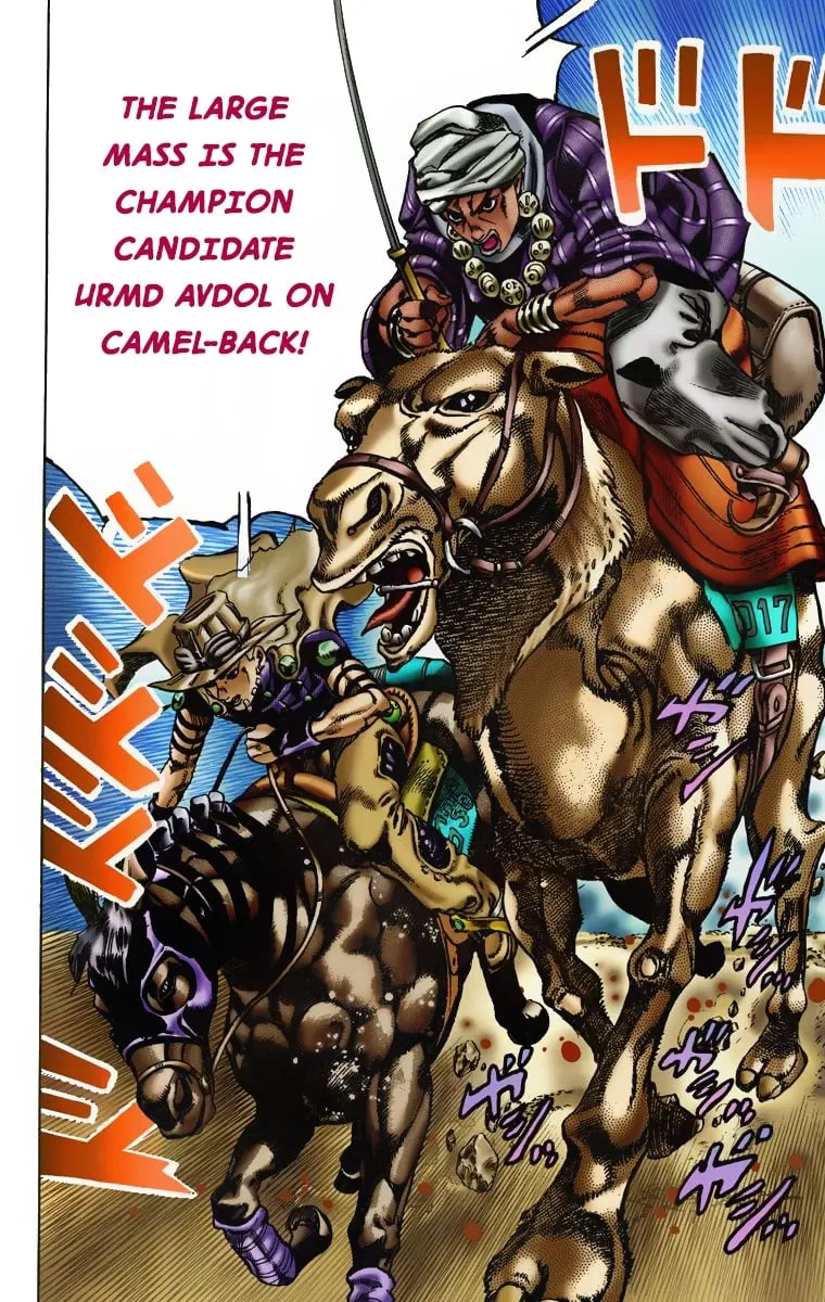 JoJo's Bizarre Adventure Steel Ball Run Colored Manga β Chapter 5 β Page 12