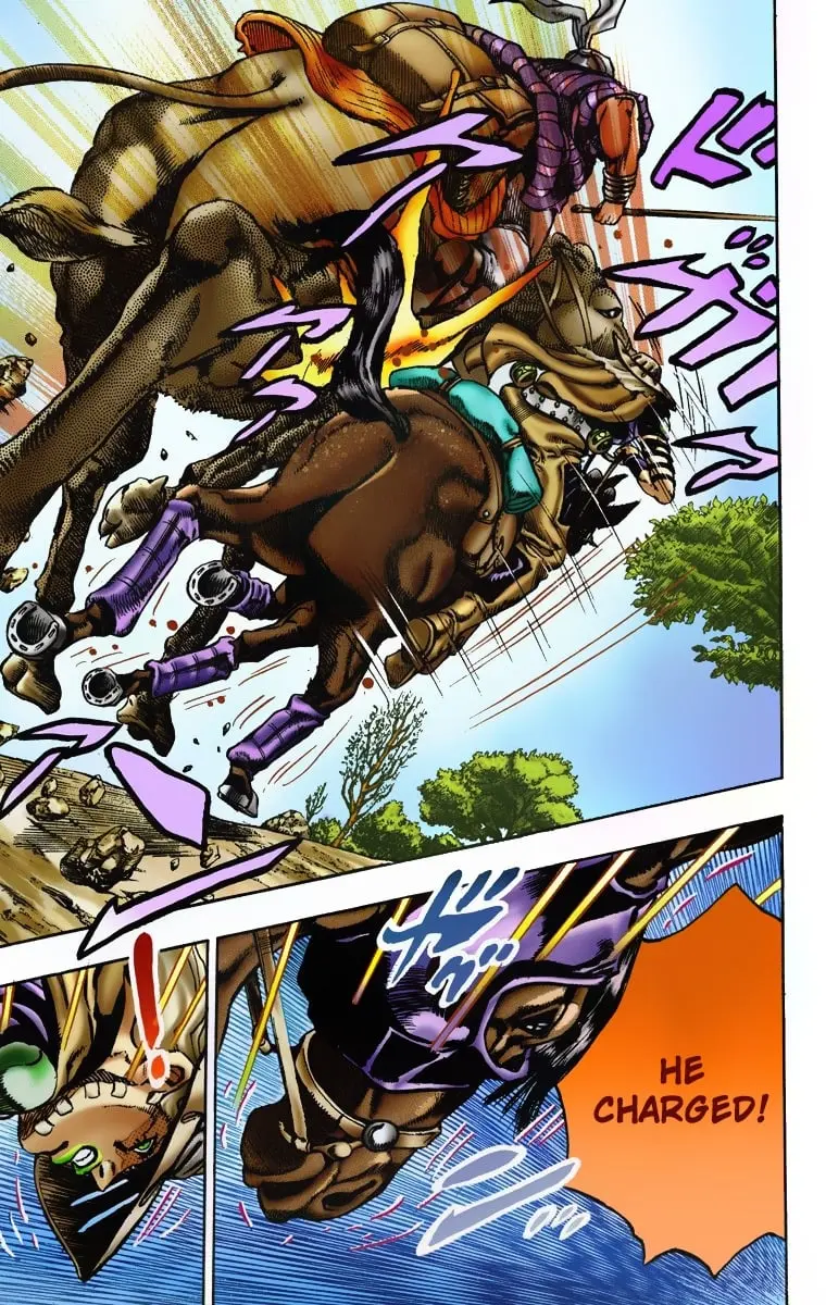 JoJo's Bizarre Adventure Steel Ball Run Colored Manga β Chapter 5 β Page 13