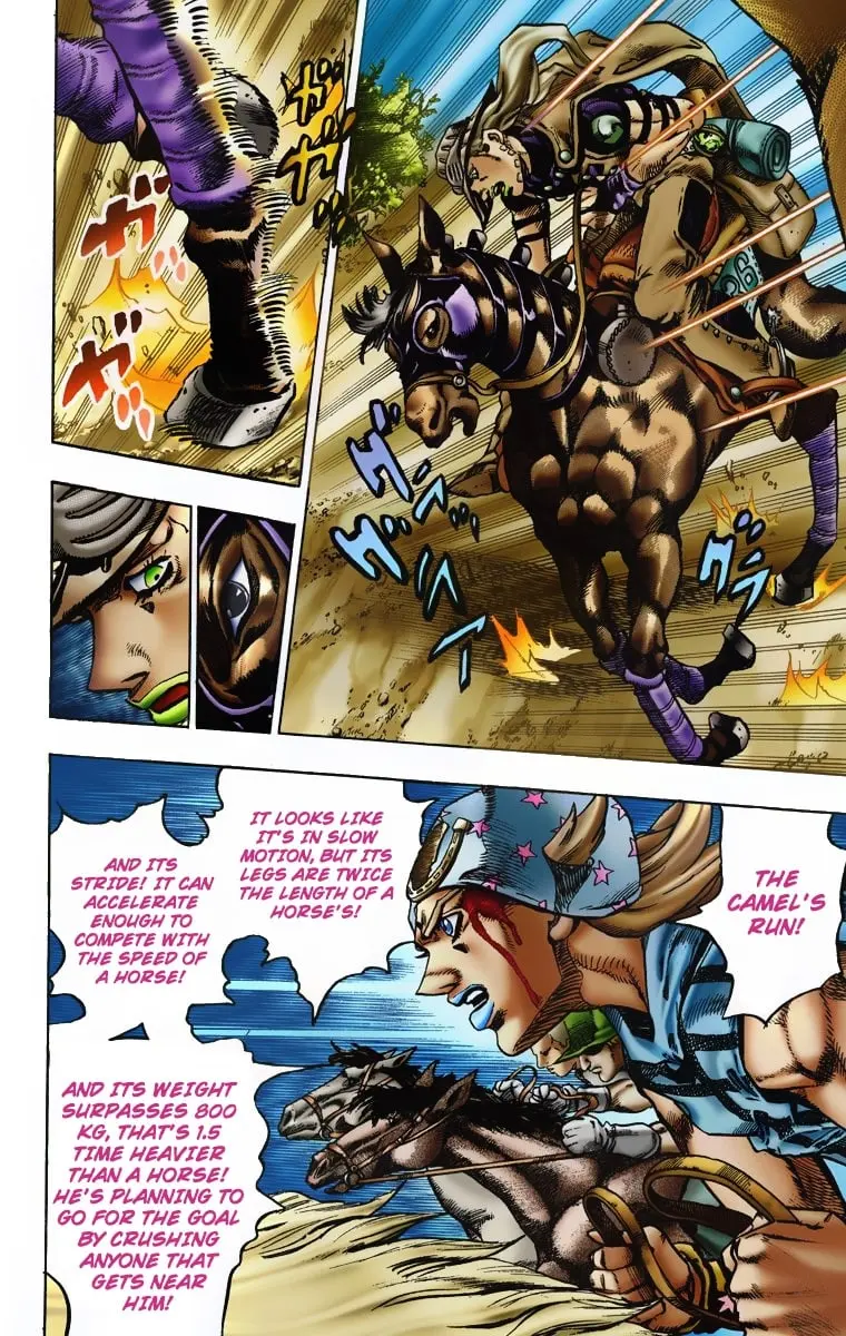 JoJo's Bizarre Adventure Steel Ball Run Colored Manga β Chapter 5 β Page 14