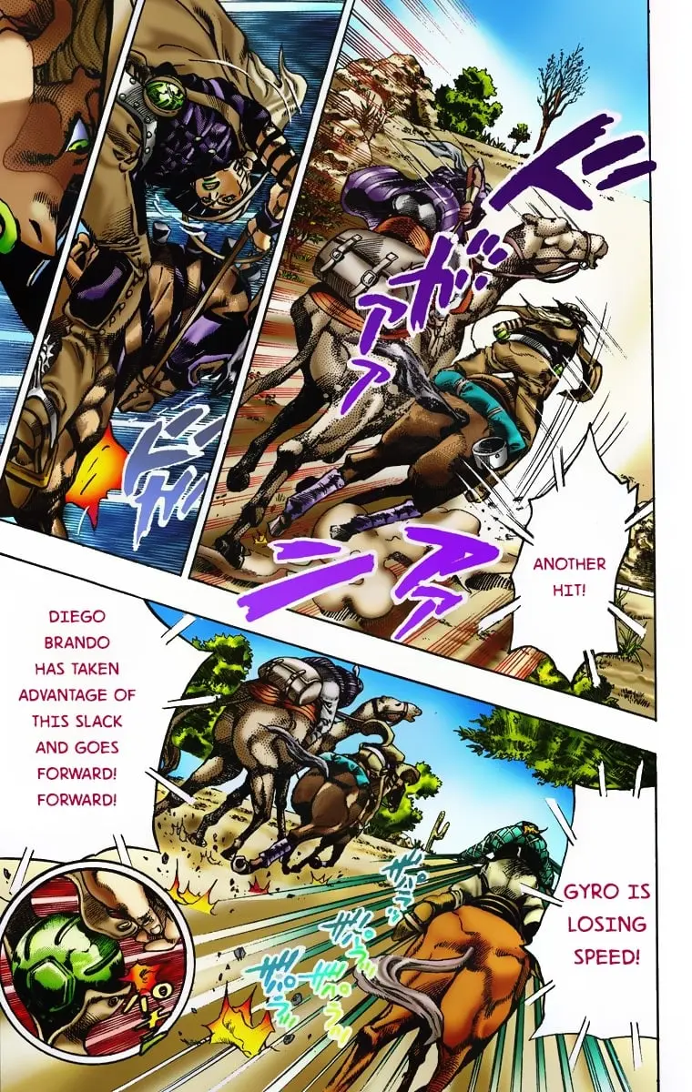JoJo's Bizarre Adventure Steel Ball Run Colored Manga β Chapter 5 β Page 15