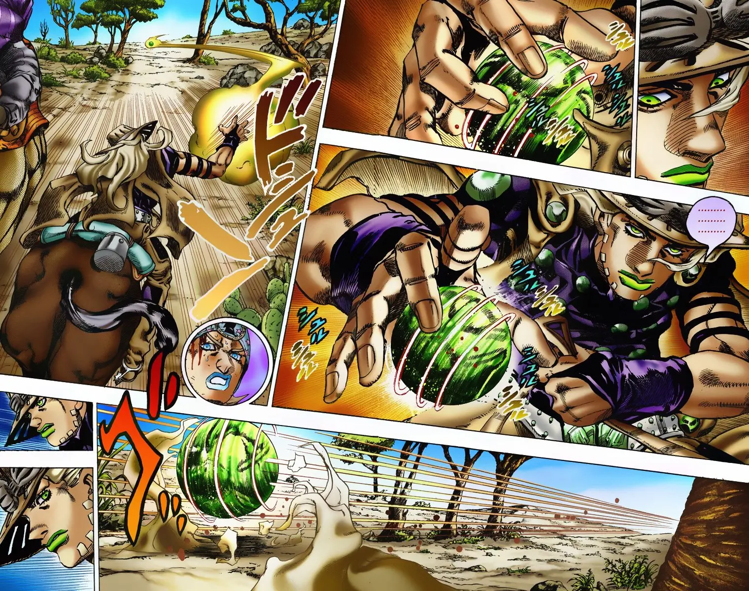 JoJo's Bizarre Adventure Steel Ball Run Colored Manga β Chapter 5 β Page 16