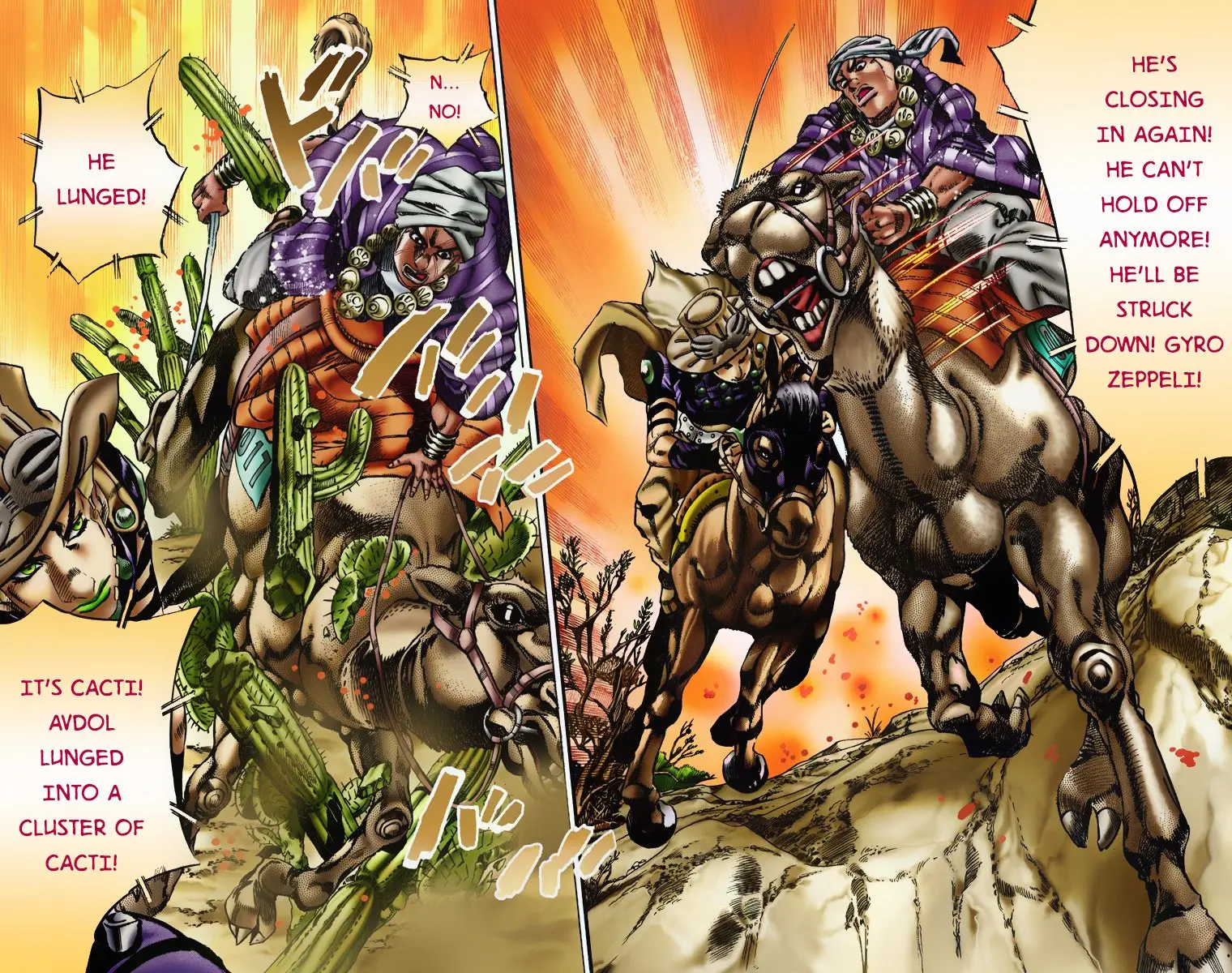 JoJo's Bizarre Adventure Steel Ball Run Colored Manga β Chapter 5 β Page 18