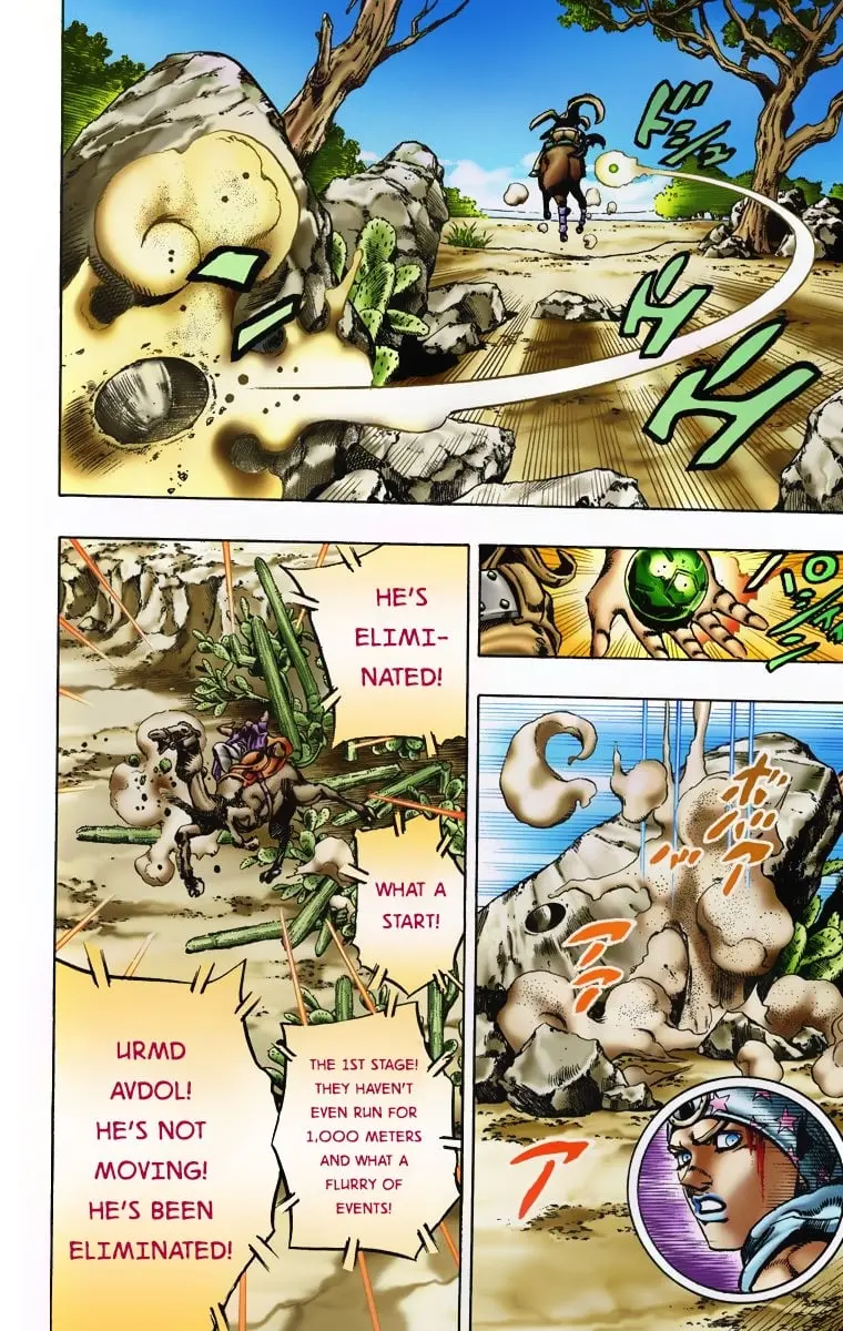 JoJo's Bizarre Adventure Steel Ball Run Colored Manga β Chapter 5 β Page 23