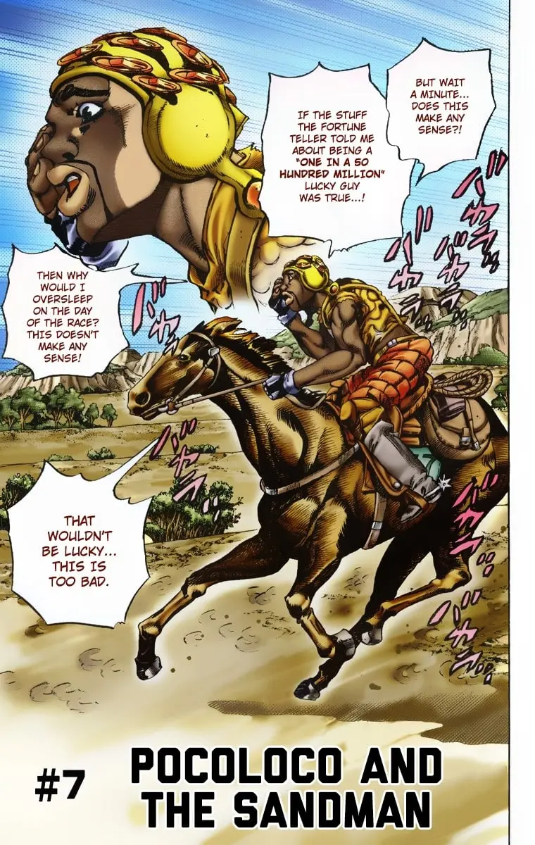 JoJo's Bizarre Adventure Steel Ball Run Colored Manga β Chapter 7 β Page 1