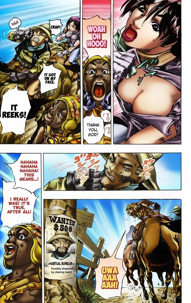 JoJo's Bizarre Adventure Steel Ball Run Colored Manga β Chapter 7 β Page 4