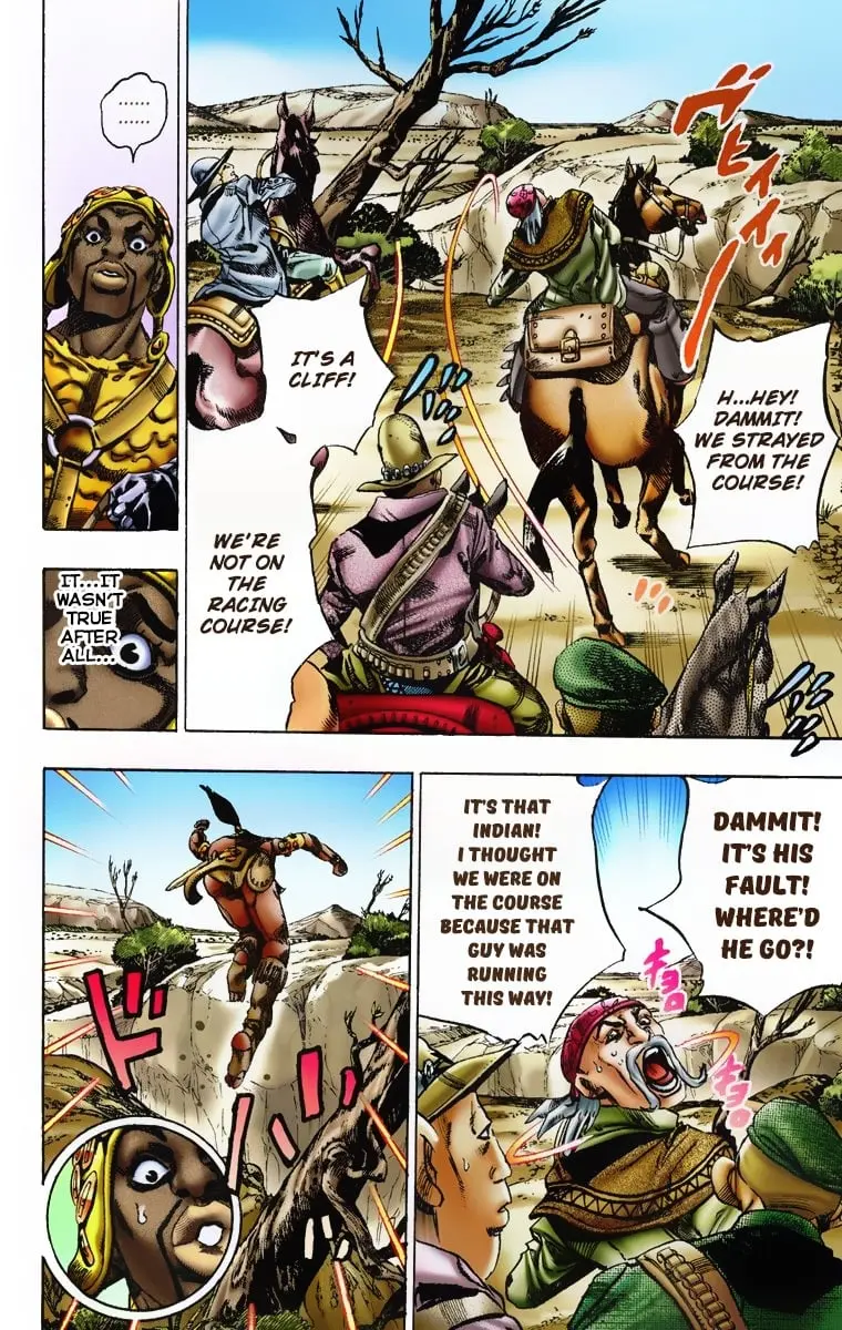 JoJo's Bizarre Adventure Steel Ball Run Colored Manga β Chapter 7 β Page 5
