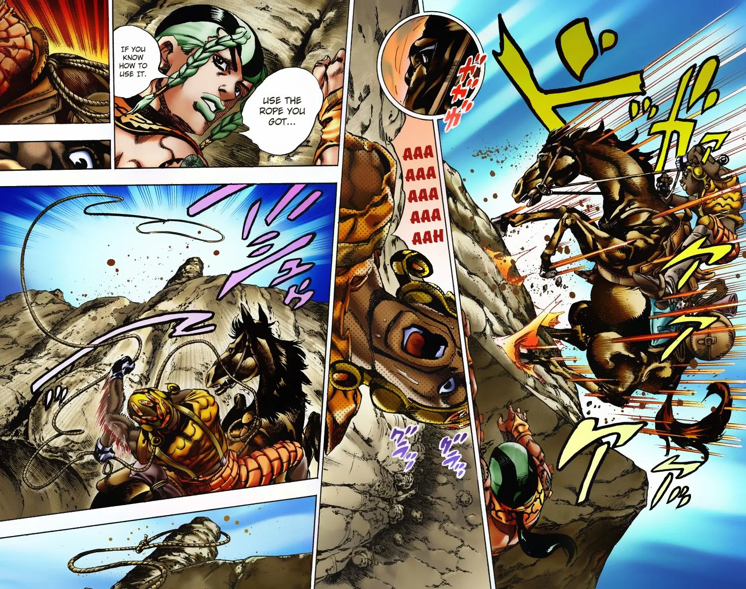 JoJo's Bizarre Adventure Steel Ball Run Colored Manga β Chapter 7 β Page 10