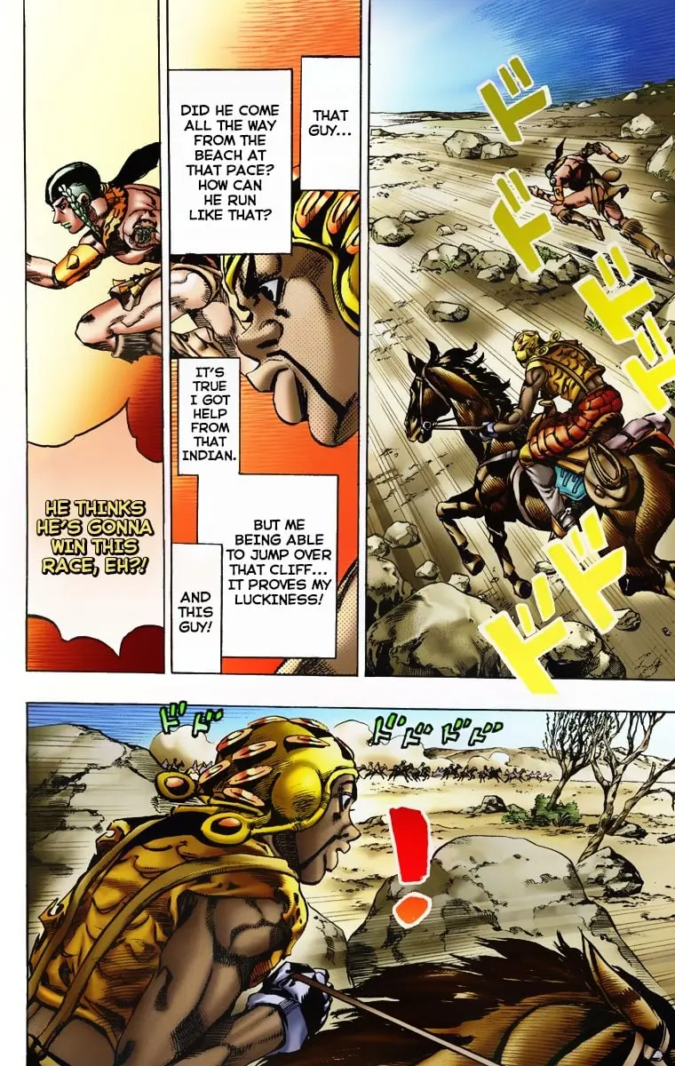 JoJo's Bizarre Adventure Steel Ball Run Colored Manga β Chapter 7 β Page 12