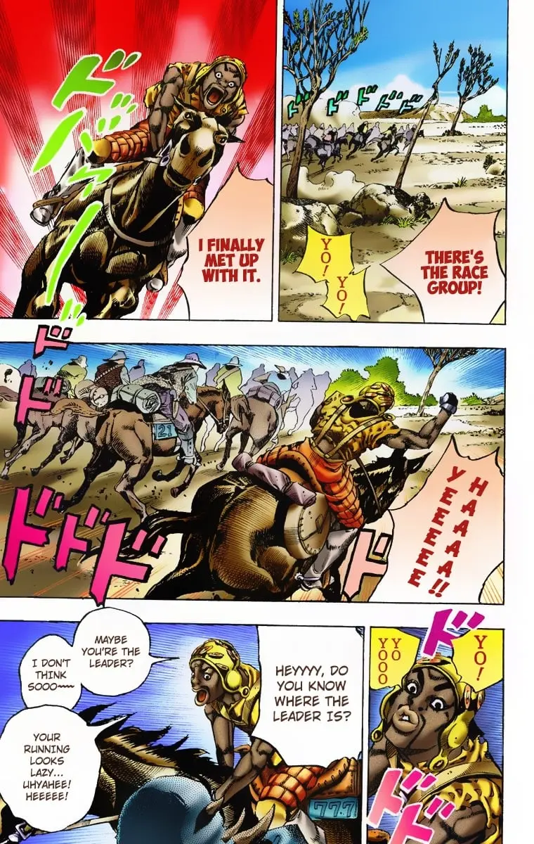JoJo's Bizarre Adventure Steel Ball Run Colored Manga β Chapter 7 β Page 13