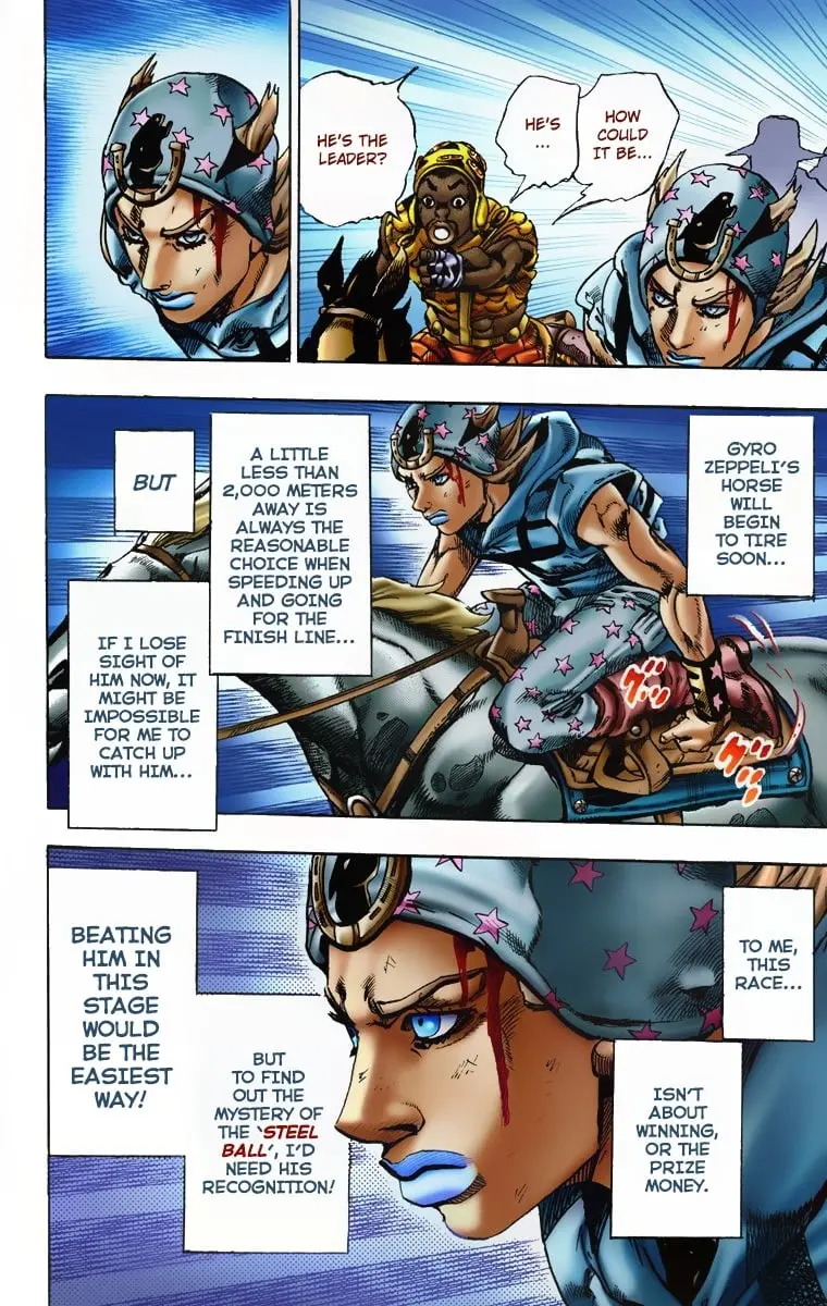JoJo's Bizarre Adventure Steel Ball Run Colored Manga β Chapter 7 β Page 15