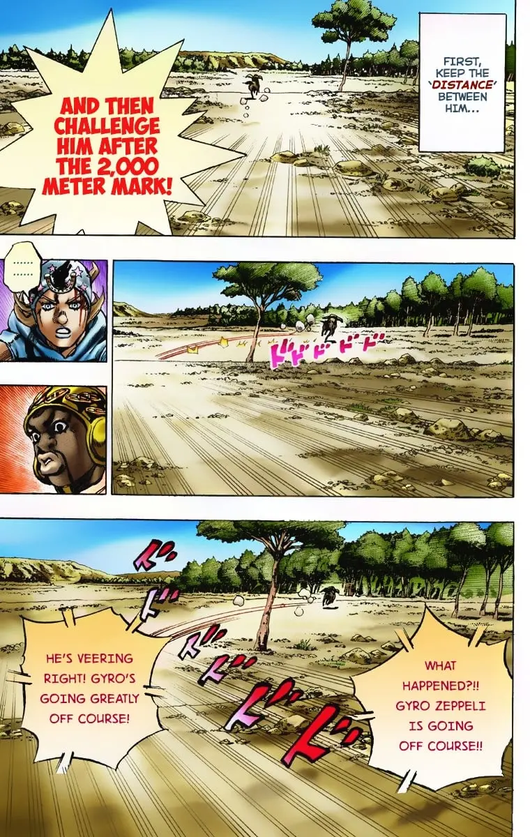 JoJo's Bizarre Adventure Steel Ball Run Colored Manga β Chapter 7 β Page 16