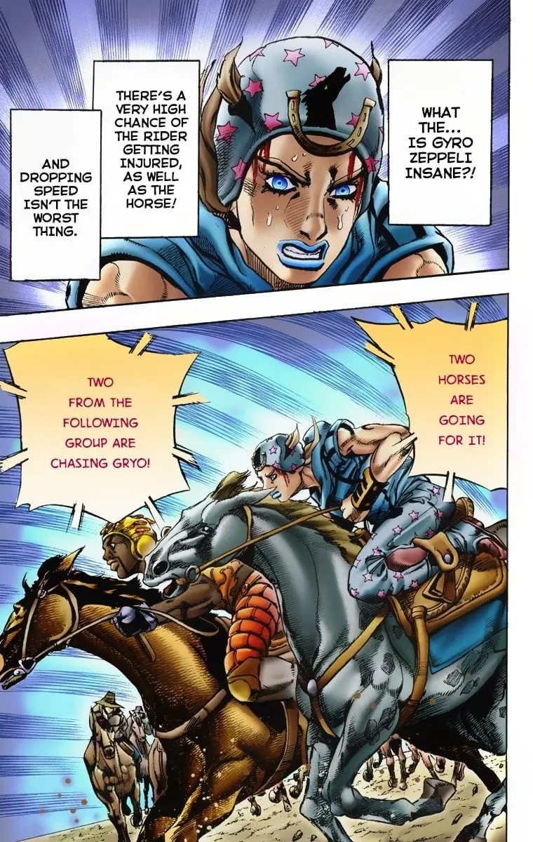 JoJo's Bizarre Adventure Steel Ball Run Colored Manga β Chapter 7 β Page 20
