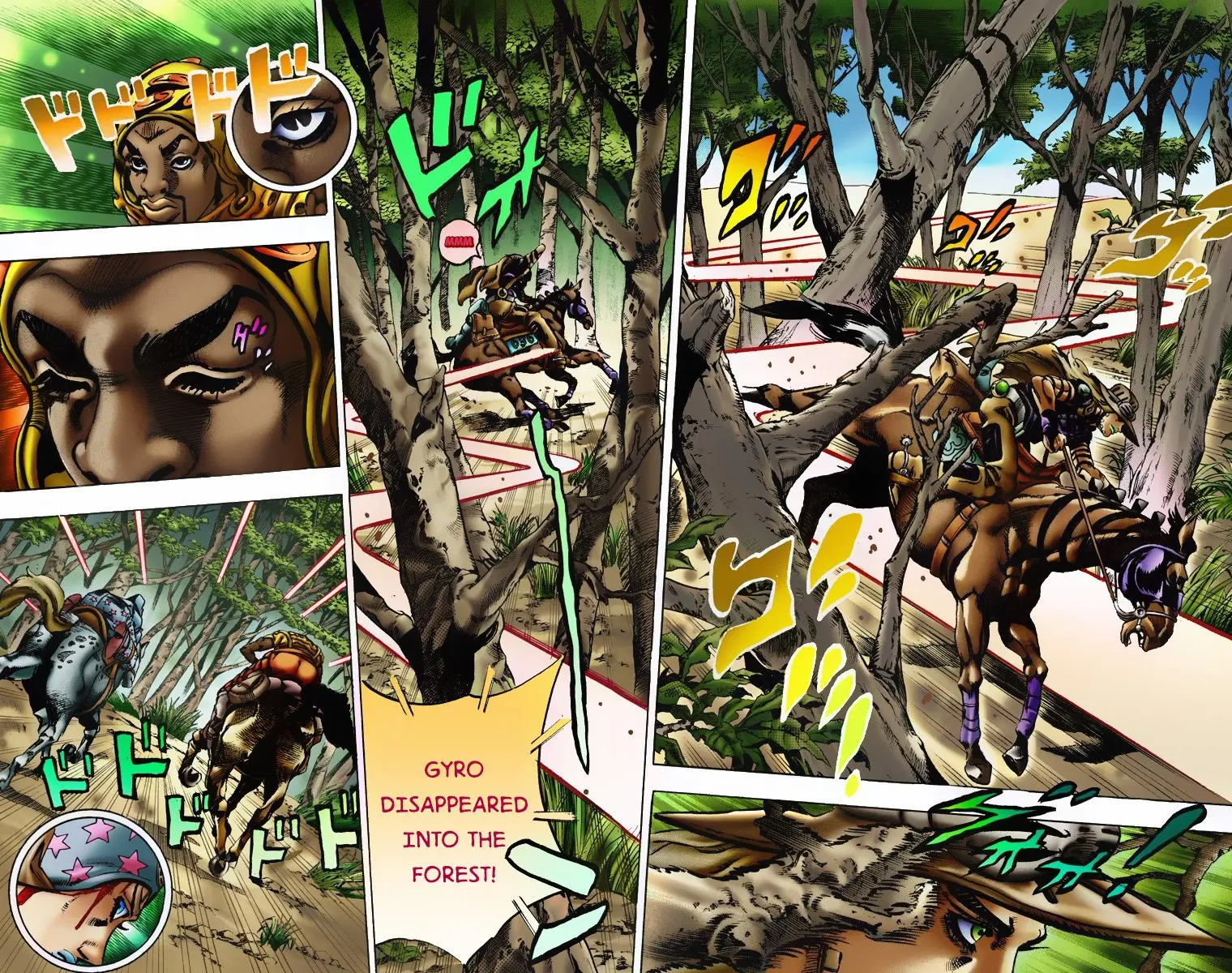 JoJo's Bizarre Adventure Steel Ball Run Colored Manga β Chapter 7 β Page 22