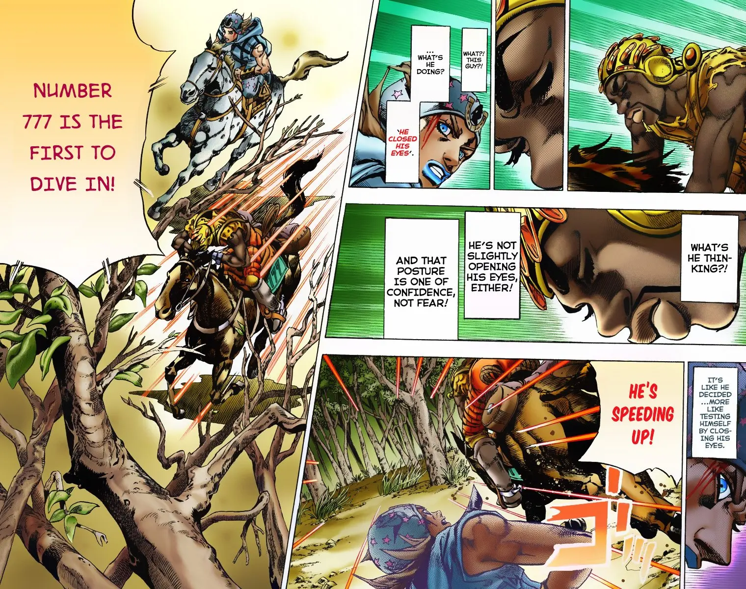 JoJo's Bizarre Adventure Steel Ball Run Colored Manga β Chapter 7 β Page 23